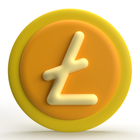 Litecoin  3D Icon