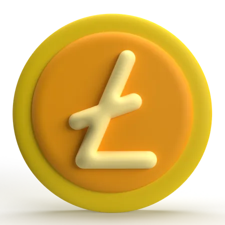 Litecoin  3D Icon