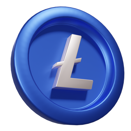 Litecoin  3D Icon