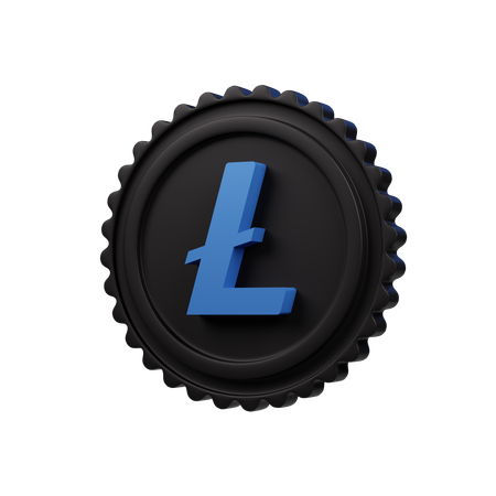 Litecoin  3D Icon