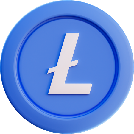 라이트코인  3D Icon