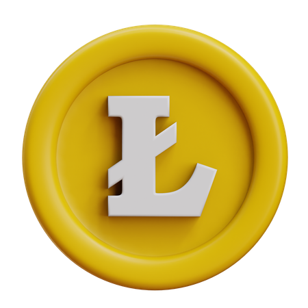 라이트코인  3D Icon