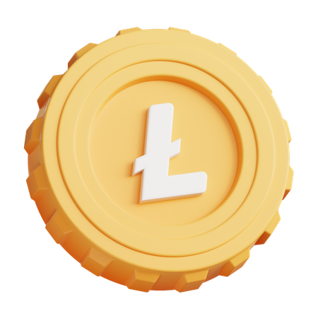 라이트코인  3D Icon