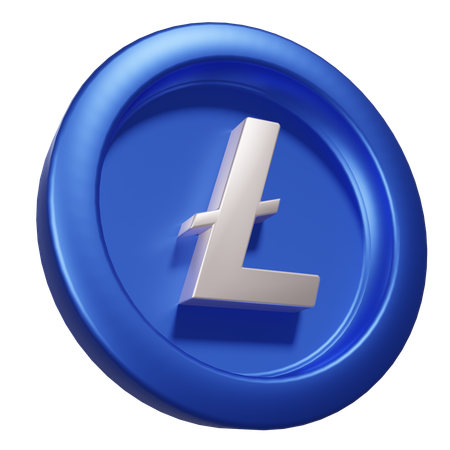 Litecoin  3D Icon