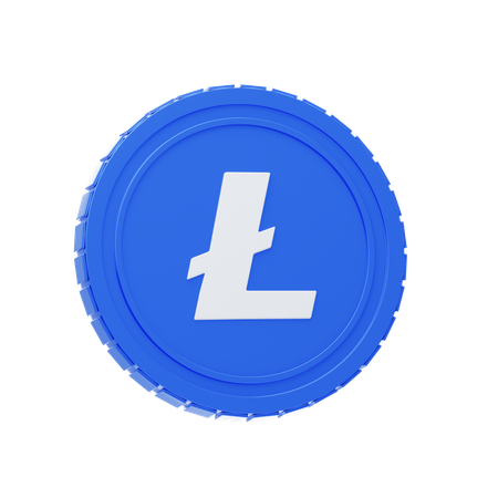 Litecoin  3D Icon