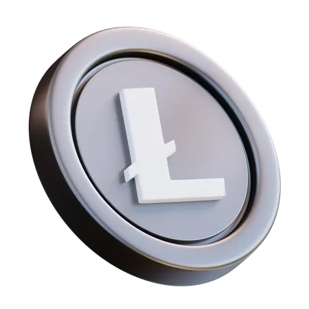 Litecoin  3D Icon