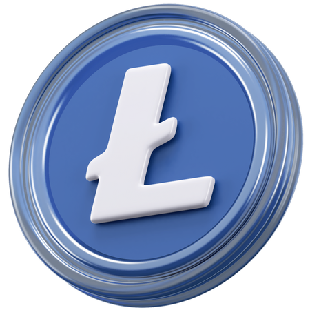 Litecoin  3D Icon