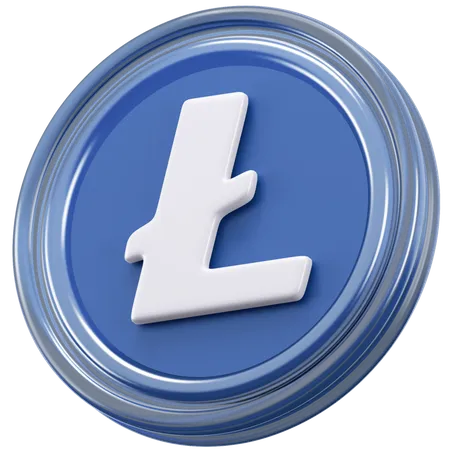 Litecoin  3D Icon