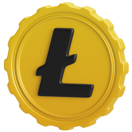 Litecoin  3D Icon