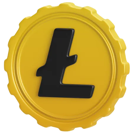 Litecoin  3D Icon