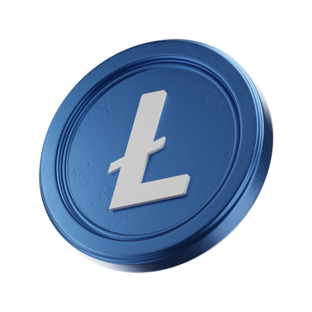 Litecoin  3D Icon