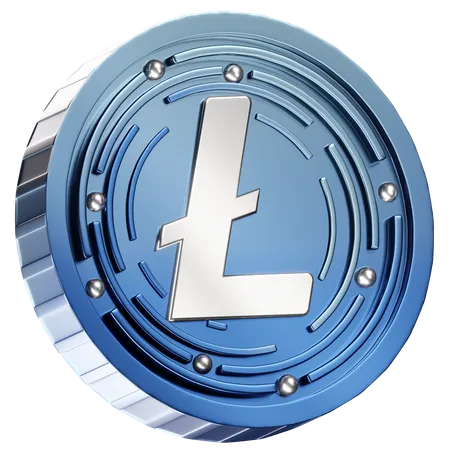 Litecoin  3D Icon