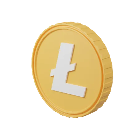 Litecoin  3D Icon