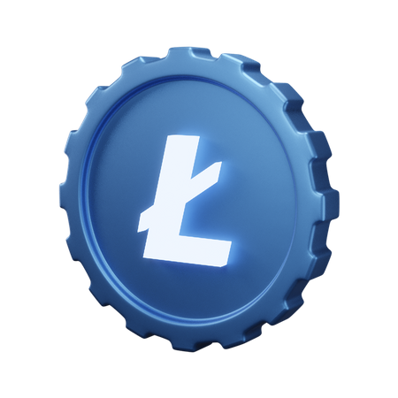 Litecoin  3D Icon