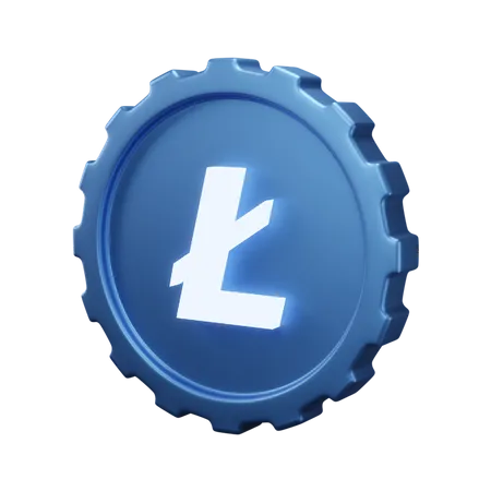 Litecoin  3D Icon