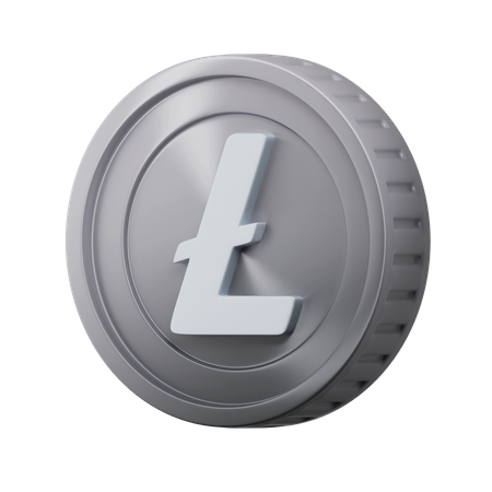 Litecoin  3D Icon