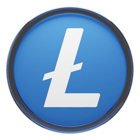 Litecoin  3D Icon