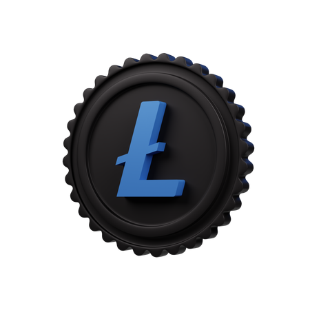 Litecoin  3D Icon