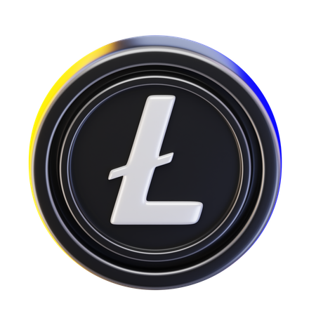 Litecoin  3D Icon