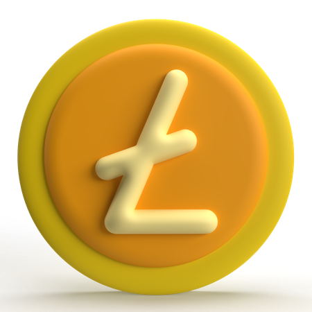 Litecoin  3D Icon