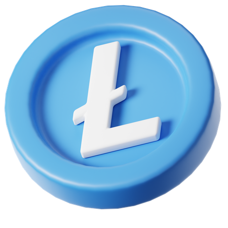 Litecoin  3D Icon