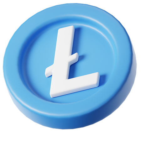 Litecoin  3D Icon