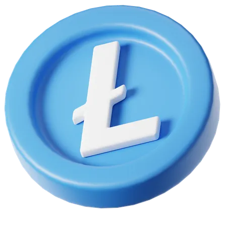 Litecoin  3D Icon