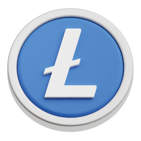 LiteCoin  3D Icon