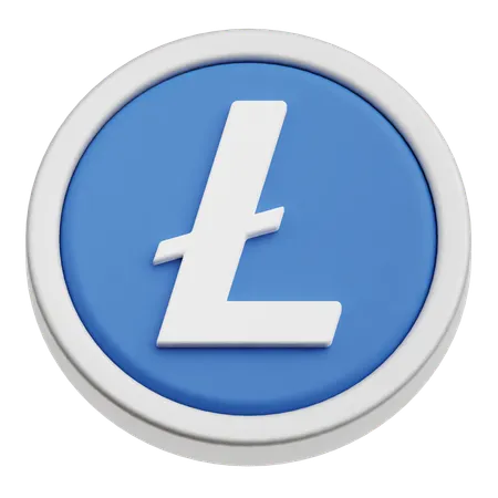 LiteCoin  3D Icon