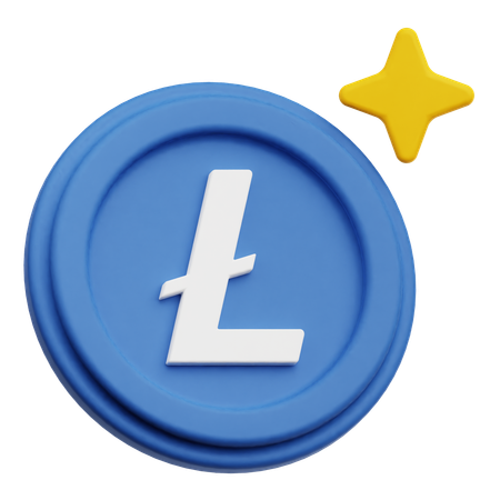 LiteCoin  3D Icon
