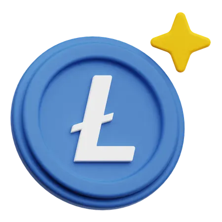 LiteCoin  3D Icon