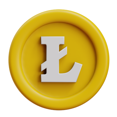 Litecoin  3D Icon