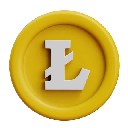 Litecoin  3D Icon