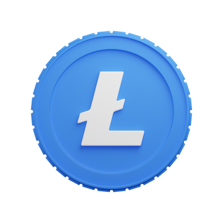 Litecoin  3D Icon