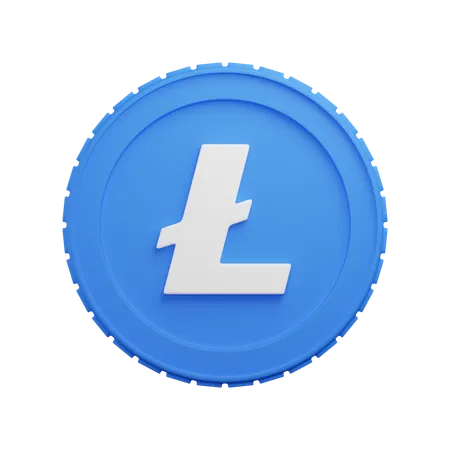 Litecoin  3D Icon