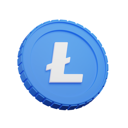 Litecoin  3D Icon