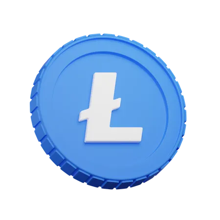 Litecoin  3D Icon