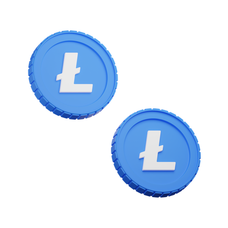 Litecoin  3D Icon