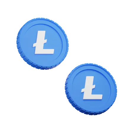 Litecoin  3D Icon