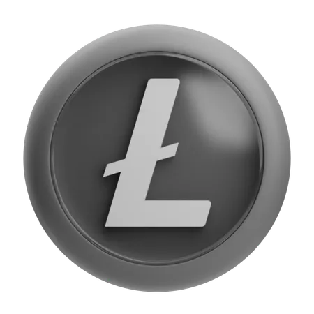 Litecoin  3D Icon