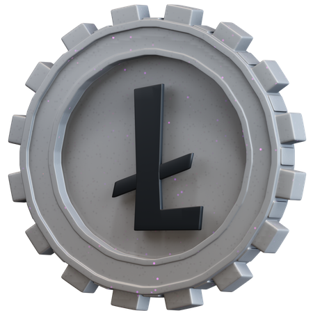 Litecoin  3D Icon