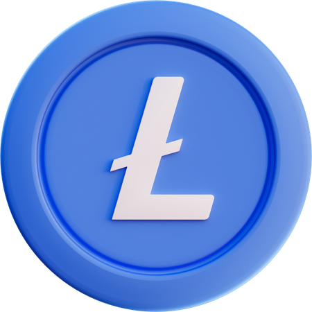 Litecoin  3D Icon