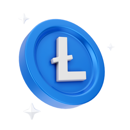 Litecoin  3D Icon