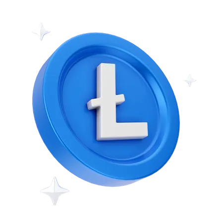 Litecoin  3D Icon