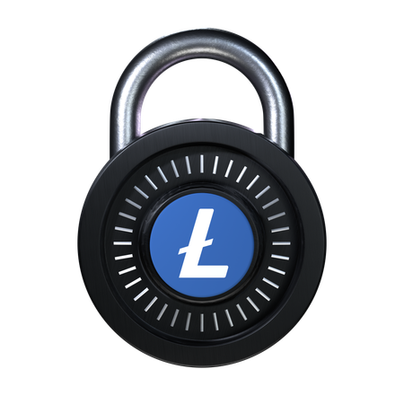 Litecoin  3D Icon