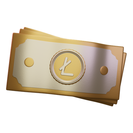 Litecoin  3D Icon