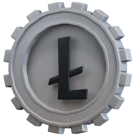 Litecoin  3D Icon