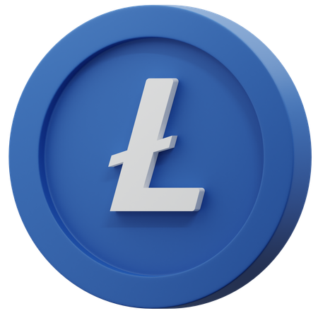 Litecoin  3D Icon