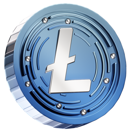 Litecoin  3D Icon