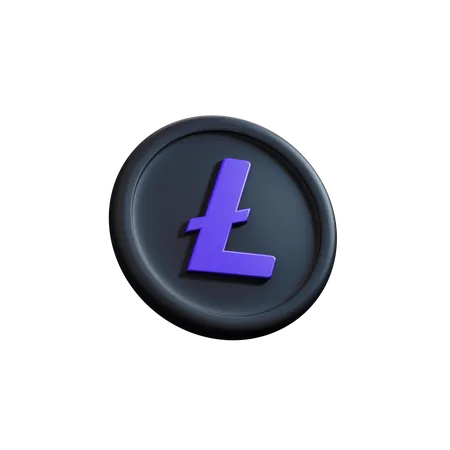 Litecoin  3D Illustration